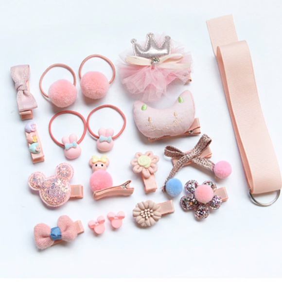 18 Pc. Girls,Babies Hair Accessories, U Pick Color - Picture 4 of 6